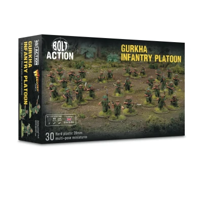BOLT ACTION Gurkha Infantry Platoon [402011214]