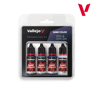 VALLEJO 72389 GAME COLOR SET: ULTRAMARINE 4x18 ml