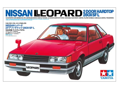 TAMIYA 24378 1:24 Nissan Leopard - 2-Door Hardtop 280X-SF-L