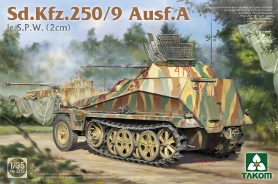 TAKOM 2213 1:35 Sd.Kfz.250/9 Ausf.A Ie.S.P.W (2cm)