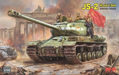 RYE FIELD MODEL RM5160 1:35 IS-2 Model 1944 with Workable Tracks
