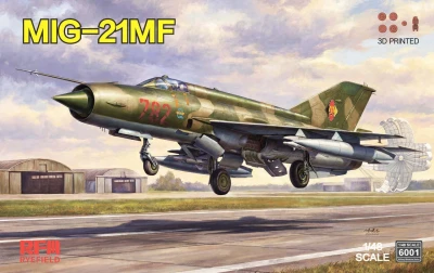 RYE FIELD MODEL RM6001 1:48 MiG-21MF with 3D-Printed Parts