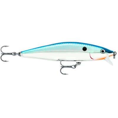 WOBLER RAPALA FLAT RAP 10cm/12g F - Silver Blue (FLR10 SB) 