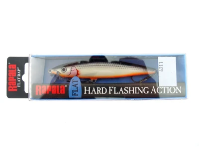 WOBLER RAPALA FLAT RAP 10cm/12g F - Silver Shiner (FLR10 SSH)
