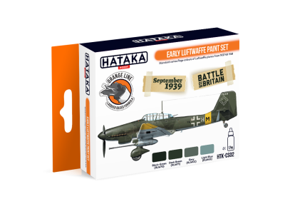 Hataka CS02 Early Luftwaffe [PAINT SET]
