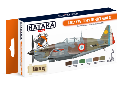 Hataka CS16 Early World War II French Air Force [PAINT SET]