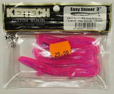 KEITECH EASY SHINER 3" (7,5cm) LT#17 Pink Special opak.- 10szt.