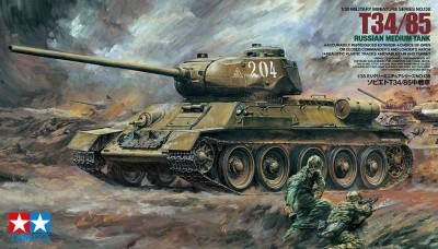 TAMIYA 35138 1:35 Russian T-34/85 Tank