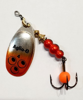 BŁYSTKA MEPPS AGLIA-E ORANGE nr4 (9g) (pomarańczowa)