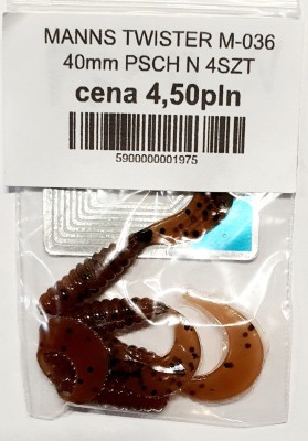 MANNS TWISTER M-036 roz: 40mm kolor: PSCH N op. 4szt