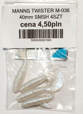 MANNS TWISTER M-036 roz: 40mm kolor: SMSH op. 4szt