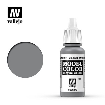 MODEL COLOR 158 MEDIUM SEA GREY 70870 (FS36270)
