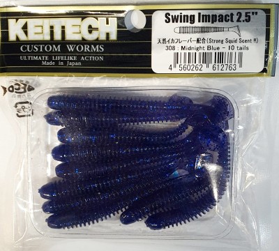 KEITECH SWING IMPACT 2,5" (6,35cm) #308 Midnight Blue - op. 10szt