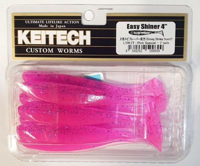 KEITECH EASY SHINER 4" (10cm) LT#17 Pink Special - opak.7szt