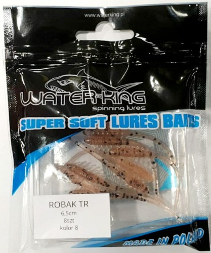 WATER KING ROBAK TR 6,5cm - KOLOR nr 8 (op. 8szt)