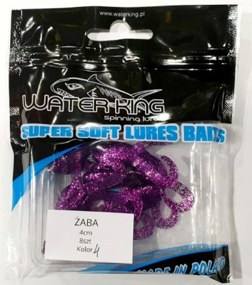 WATER KING ŻABA 4cm - KOLOR nr  4 (op. 8szt) 
