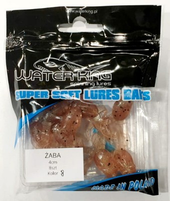 WATER KING ŻABA 4cm - KOLOR nr  8 (op. 8szt) 