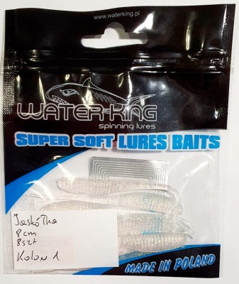 WATER KING JASKÓŁKA 8cm - KOLOR nr  1 (op.8szt) 