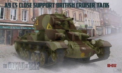 IBG WAW012 1:72 A9 CS Close Support British Cruiser Tank