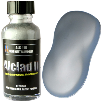 ALCLAD 116 Semi-Matt Aluminium 30ml