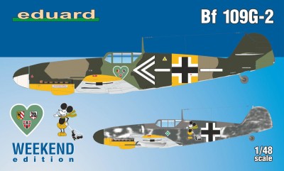 EDUARD 84148 1:48 BF 109G-2 [WEEKEND EDITION]