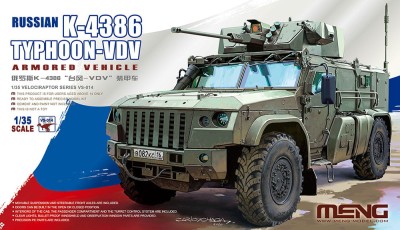 MENG VS014 1:35 Russian K-4386 Typhoon-VDV Armored Vehicle