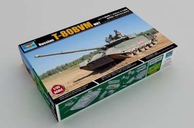 TRUMPETER 09587 1:35 RUSSIAN T-80BVM MBT
