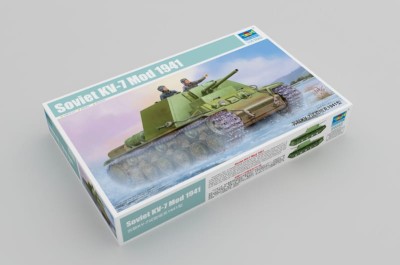 TRUMPETER 09503 1:35 SOVIET KV-7 MOD 1941