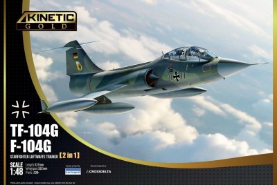 KINETIC 48089 1:48 Lockheed TF-104G Starfighter