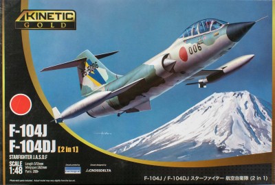 KINETIC 48092 1:48 F-104J + F104DJ Starfighter J.A.S.D.F. [2 in 1]