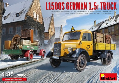MINIART 38051 1:35 L1500S German 1,5t Truck