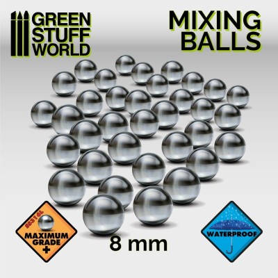 GSW 6530 MIXING BALLS 8,0MM x 35 PCS