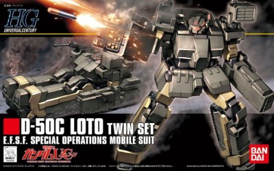 GUNDAM HG 59162 D-50C LOTO TWIN SET