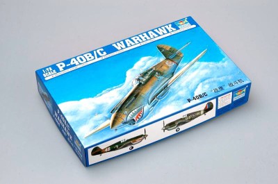 TRUMPETER 01632 1:72 P-40B/C WARHAWK