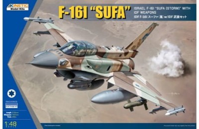 KINETIC 48085 1:48 F-16I SUFA (STORM) with IDF Weapons