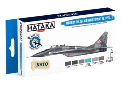 Hataka BS17 Modern Polish Air Force vol. 1 [PAINT SET]