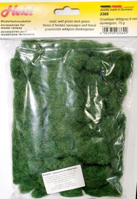HEKI 3369 TRAWA STATYCZNA CIEMNA ZIELEŃ 6mm 75g