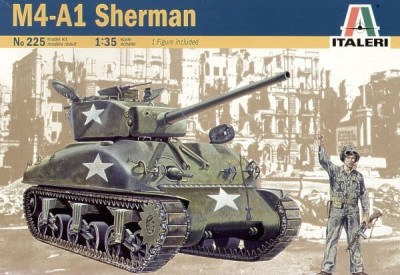 ITALERI 0225 1:35 M4A1 SHERMAN