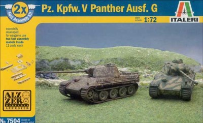 ITALERI 7504 1:72 Pz.Kpfw.V Panther Ausf.G
