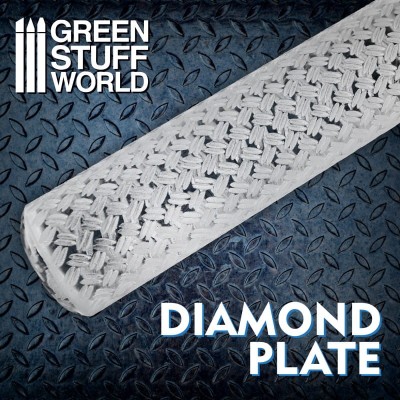 GSW 2509 ROLLING PIN - Diamond Plate (wałek do odcisku mas)