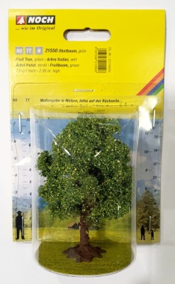 NOCH 21550 Drzewko Owocowe Zielone 7,5cm (op. 1szt)