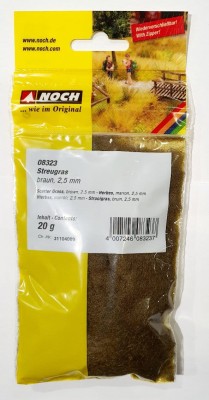 NOCH 08323 TRAWA STATYCZNA 2,5mm 20g BROWN