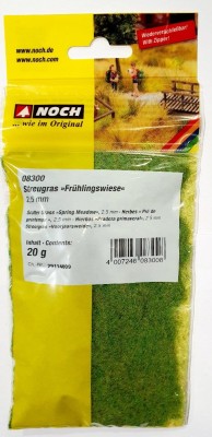 NOCH 08300 TRAWA STATYCZNA 2,5mm 20g WIOSENNA ŁĄKA