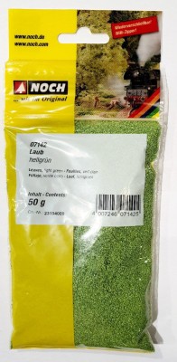 NOCH 07142 LIŚCIE 50g - LIGHT GREEN