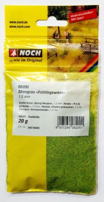 NOCH 08200 TRAWA STATYCZNA 1,5mm 20g WIOSENNA ŁĄKA