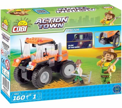 COBI 1861 Mały traktor (160 klocków + 1 figurka)