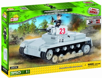 COBI 2474 czołg PANZER I AUSF.B (350 klocków + 1 figurka)