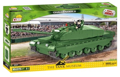 COBI 2614 czołg CHALLENGER II (625 klocków + 1 figurka)