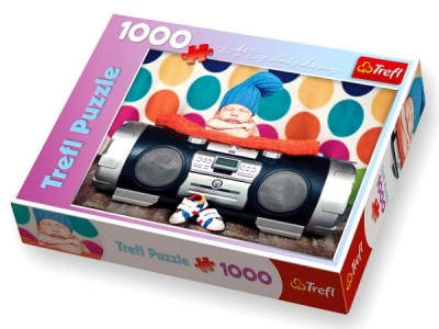 PUZZLE 1000 TREFL 10277 W RYTMIE HIP-HOPU