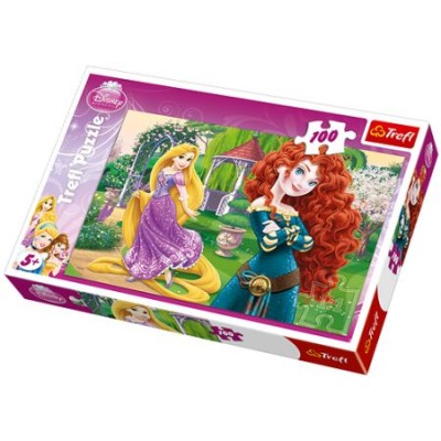 PUZZLE 100 TREFL 16199 Zadziorne Księżniczki